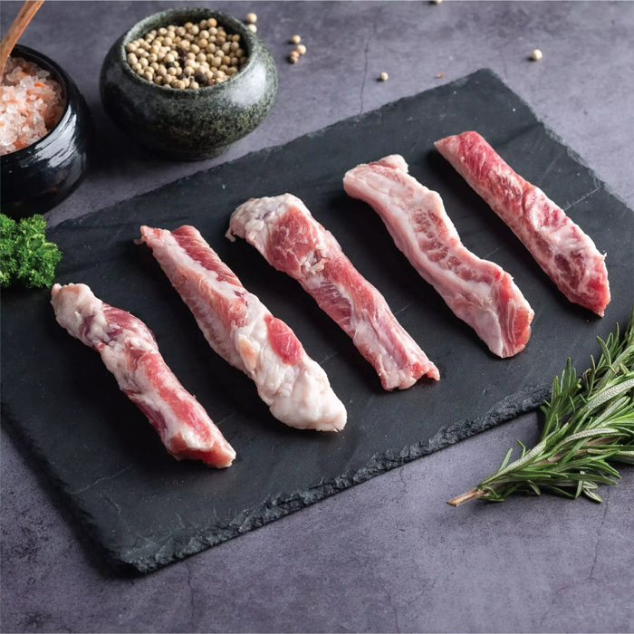 Rib Fingers Iberico - Sortfodsgris - 1 kg. pr. stk.